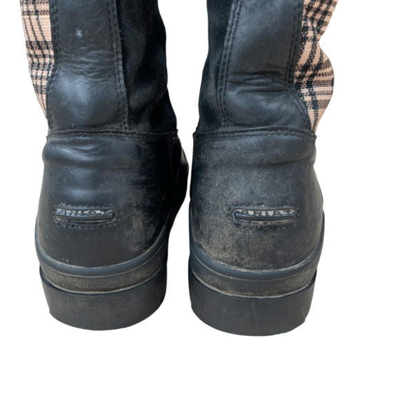 Ariat Windermere Plaid Baker Tall Boots in Black - Woman's 11B - Picture 6 of 14
